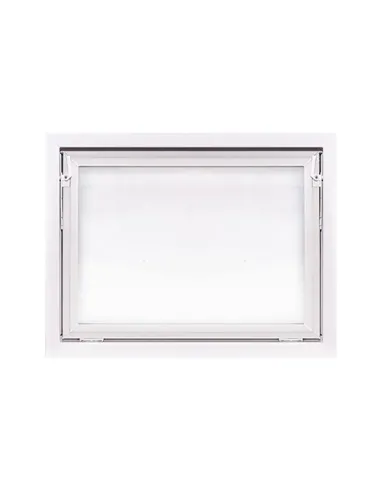Okno PCV Gospodarcze PREMIUM - 90 x 70 cm - Dwuszybowe