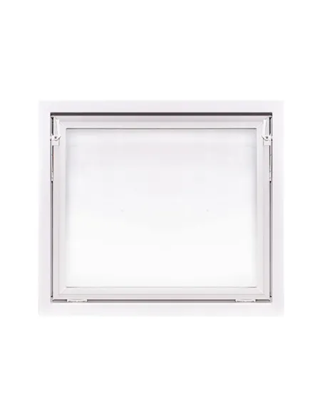 Okno PCV Gospodarcze PREMIUM - 90 x 80 cm - Dwuszybowe