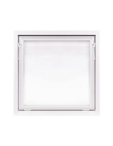 Okno PCV Gospodarcze PREMIUM - 90 x 90 cm - Dwuszybowe