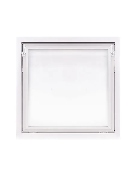 Okno PCV Gospodarcze PREMIUM - 90 x 90 cm - Dwuszybowe