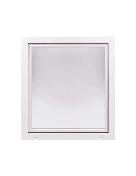 Okno PCV Gospodarcze PREMIUM - 90 x 100 cm - Dwuszybowe