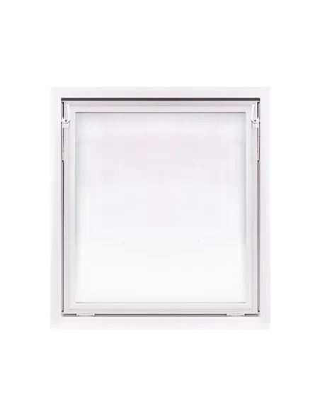 Okno PCV Gospodarcze PREMIUM - 90 x 100 cm - Dwuszybowe