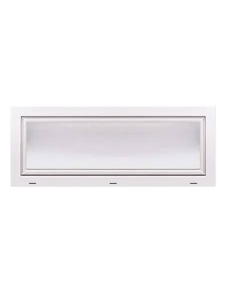 Okno PCV Gospodarcze PREMIUM - 130 x 50 cm - Dwuszybowe