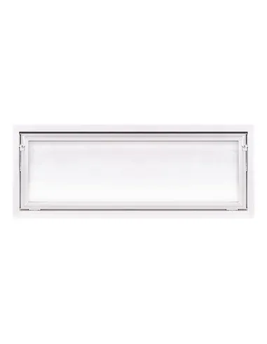 Okno PCV Gospodarcze PREMIUM - 130 x 50 cm - Dwuszybowe