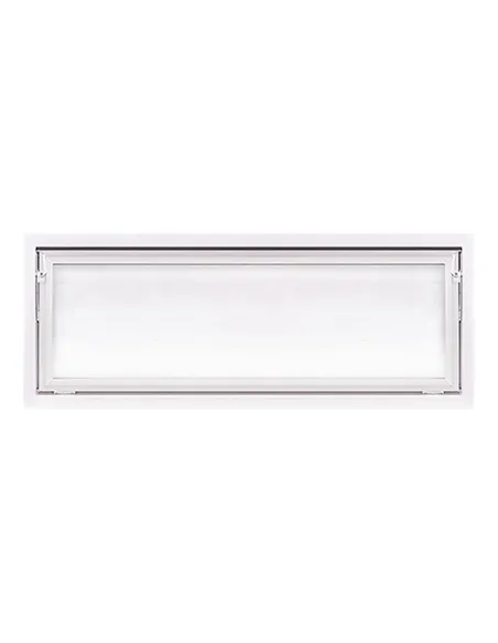 Okno PCV Gospodarcze PREMIUM - 130 x 50 cm - Dwuszybowe