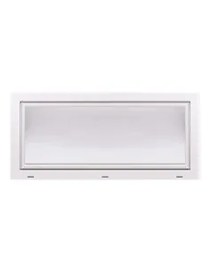 Okno PCV Gospodarcze PREMIUM - 130 x 60 cm - Dwuszybowe
