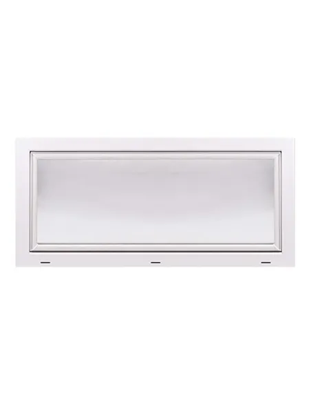 Okno PCV Gospodarcze PREMIUM - 130 x 60 cm - Dwuszybowe
