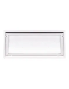 Okno PCV Gospodarcze PREMIUM - 130 x 60 cm - Dwuszybowe 2