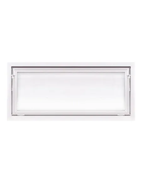 Okno PCV Gospodarcze PREMIUM - 130 x 60 cm - Dwuszybowe