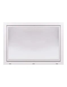 Okno PCV Gospodarcze PREMIUM - 130 x 90 cm - Dwuszybowe