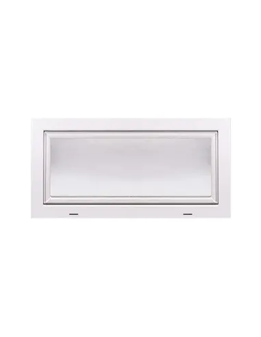 Okno PCV Gospodarcze PREMIUM - 100 x 50 cm - Dwuszybowe