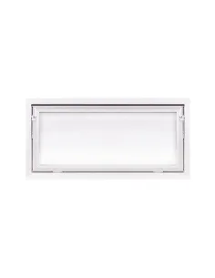 Okno PCV Gospodarcze PREMIUM - 100 x 50 cm - Dwuszybowe 2