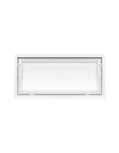 Okno PCV Gospodarcze PREMIUM - 100 x 50 cm - Dwuszybowe