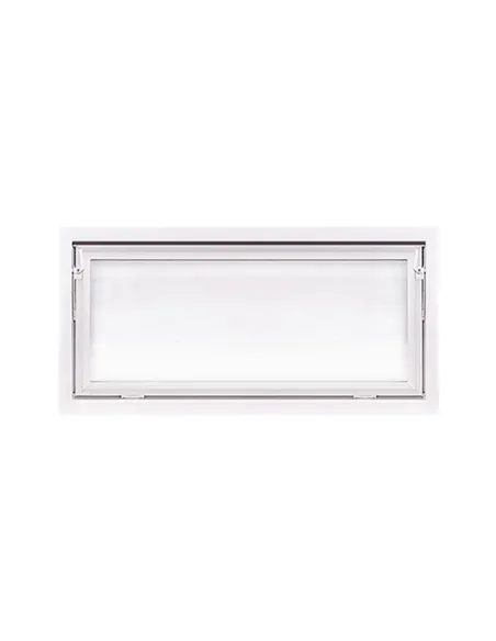 Okno PCV Gospodarcze PREMIUM - 100 x 50 cm - Dwuszybowe