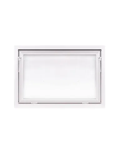 Okno PCV Gospodarcze PREMIUM - 100 x 70 cm - Dwuszybowe