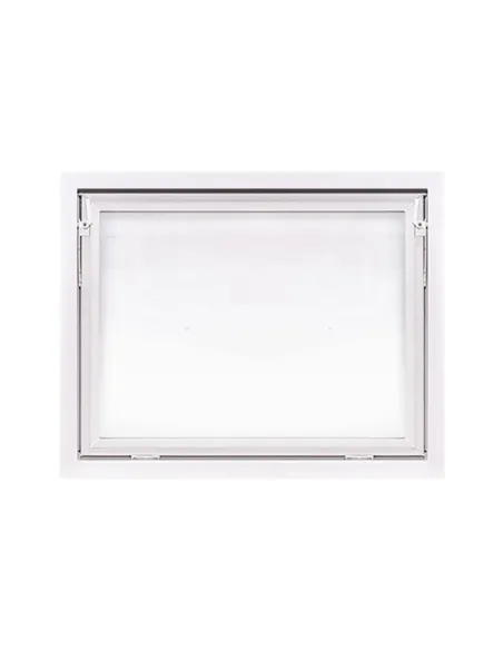 Okno PCV Gospodarcze PREMIUM - 100 x 80 cm - Dwuszybowe