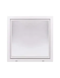 Okno PCV Gospodarcze PREMIUM - 100 x 100 cm - Dwuszybowe