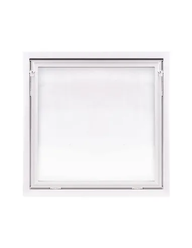 Okno PCV Gospodarcze PREMIUM - 100 x 100 cm - Dwuszybowe