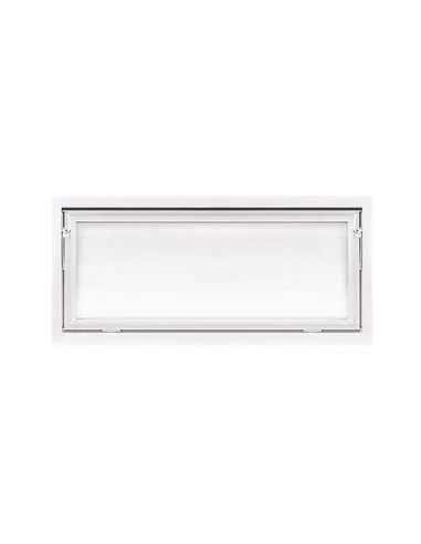Okno PCV Gospodarcze PREMIUM - 110 x 50 cm - Dwuszybowe