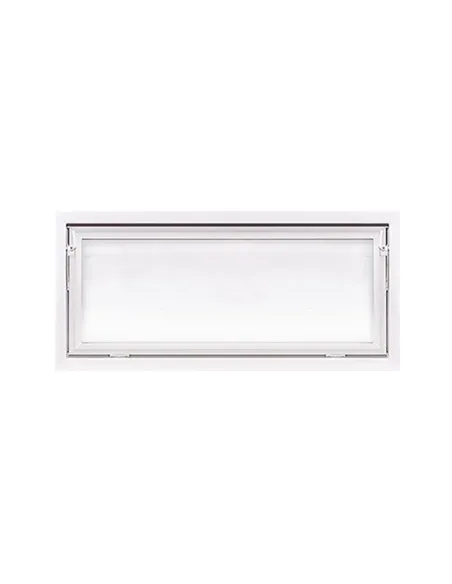 Okno PCV Gospodarcze PREMIUM - 110 x 50 cm - Dwuszybowe