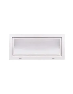 Okno PCV Gospodarcze PREMIUM - 110 x 50 cm - Dwuszybowe