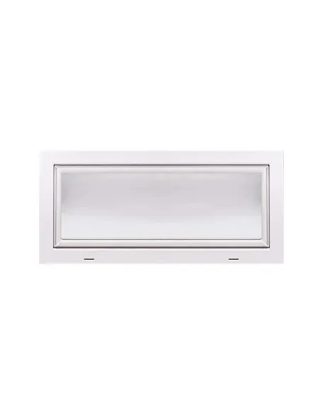 Okno PCV Gospodarcze PREMIUM - 110 x 50 cm - Dwuszybowe