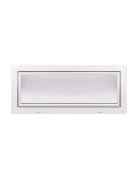 Okno PCV Gospodarcze PREMIUM - 120 x 50 cm - Dwuszybowe