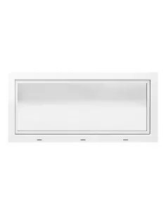 Okno PCV Gospodarcze STANDARD - 130 x 60 cm - Dwuszybowe