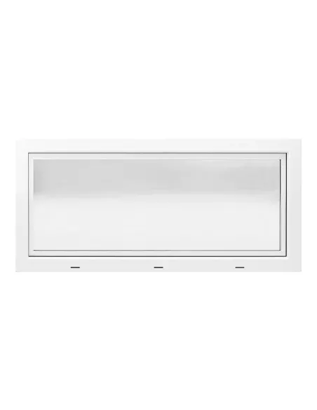 Okno PCV Gospodarcze STANDARD - 130 x 60 cm - Dwuszybowe
