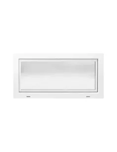 Okno PCV Gospodarcze STANDARD - 100 x 50 cm - Dwuszybowe