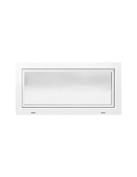 Okno PCV Gospodarcze STANDARD - 100 x 50 cm - Dwuszybowe