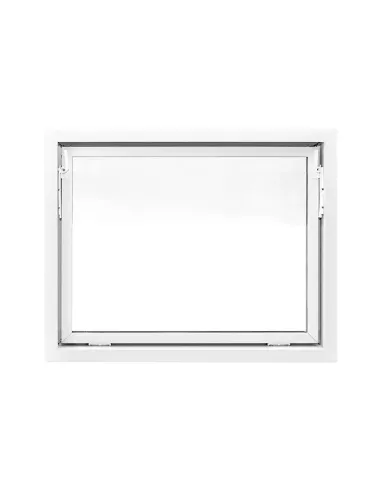 Okno PCV Gospodarcze STANDARD - 100 x 80 cm - Dwuszybowe