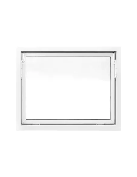 Okno PCV Gospodarcze STANDARD - 100 x 80 cm - Dwuszybowe