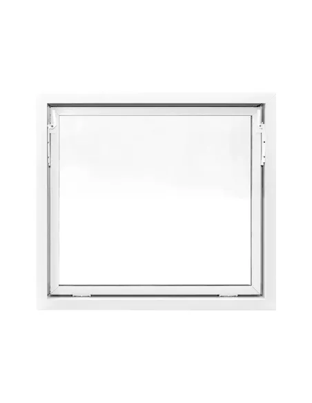 Okno PCV Gospodarcze STANDARD - 100 x 90 cm - Dwuszybowe