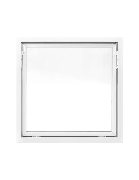 Okno PCV Gospodarcze STANDARD - 100 x 100 cm - Dwuszybowe