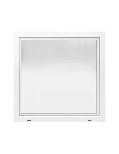 Okno PCV Gospodarcze STANDARD - 100 x 100 cm - Dwuszybowe