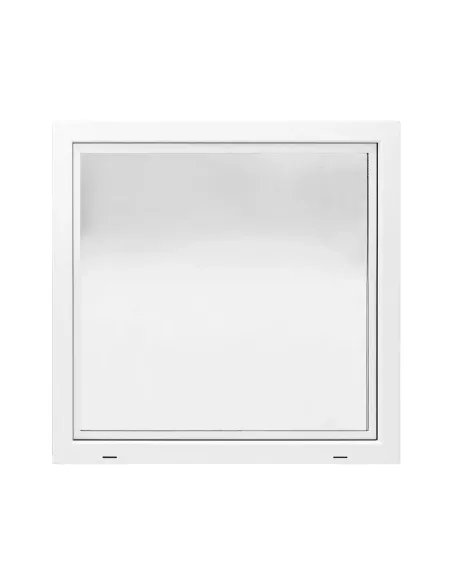 Okno PCV Gospodarcze STANDARD - 100 x 100 cm - Dwuszybowe