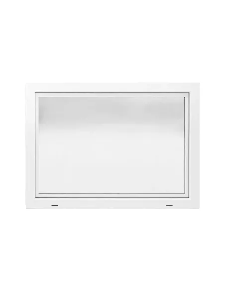 Okno PCV Gospodarcze STANDARD - 110 x 80 cm - Dwuszybowe