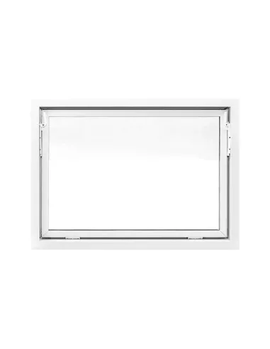 Okno PCV Gospodarcze STANDARD - 110 x 80 cm - Dwuszybowe