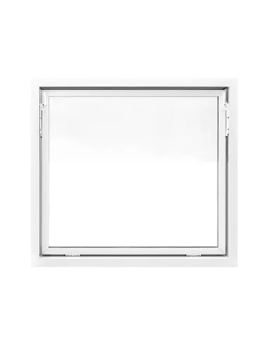 Okno PCV Gospodarcze STANDARD - 110 x 100 cm - Dwuszybowe