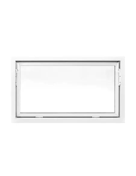 Okno PCV Gospodarcze STANDARD - 120 x 70 cm - Dwuszybowe
