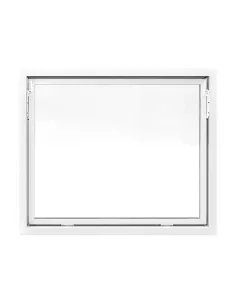 Okno PCV Gospodarcze STANDARD - 120 x 100 cm - Dwuszybowe 2