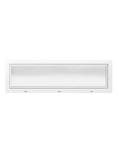 Okno PCV Gospodarcze STANDARD - 130 x 40 cm - Dwuszybowe