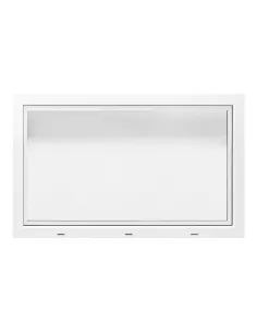 Okno PCV Gospodarcze STANDARD - 130 x 80 cm - Dwuszybowe