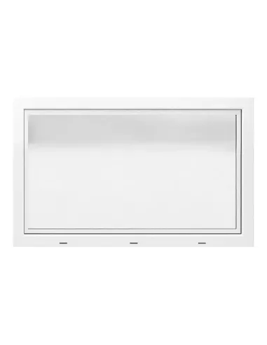 Okno PCV Gospodarcze STANDARD - 130 x 80 cm - Dwuszybowe