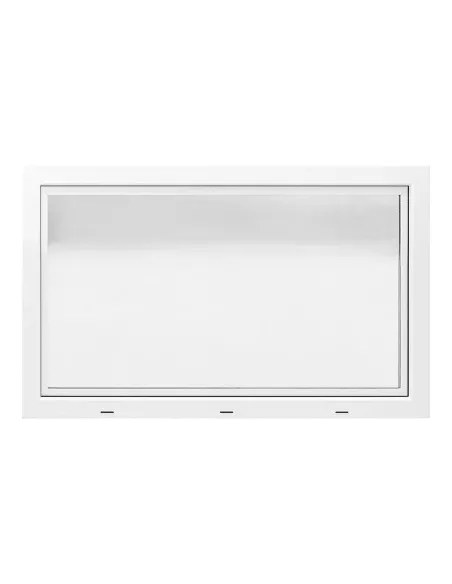 Okno PCV Gospodarcze STANDARD - 130 x 80 cm - Dwuszybowe