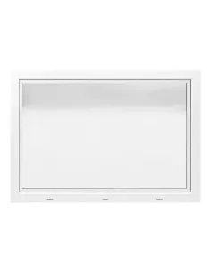 Okno PCV Gospodarcze STANDARD - 130 x 90 cm - Dwuszybowe