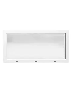 Okno PCV Gospodarcze STANDARD - 140 x 70 cm - Dwuszybowe