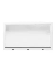 Okno PCV Gospodarcze STANDARD - 140 x 80 cm - Dwuszybowe