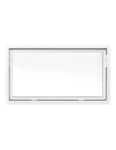 Okno PCV Gospodarcze STANDARD - 140 x 80 cm - Dwuszybowe